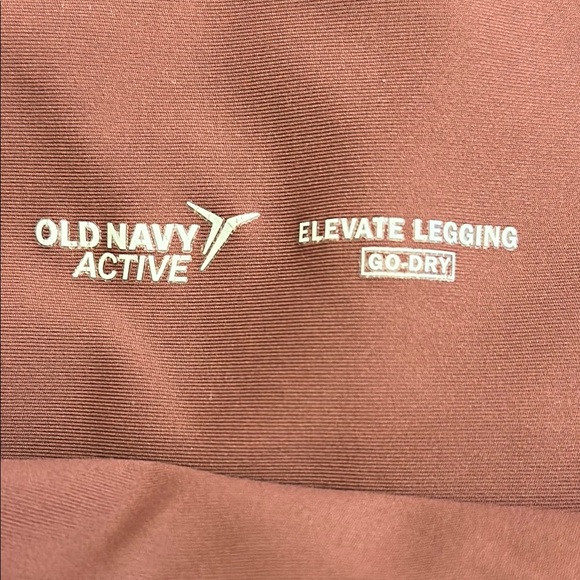 Old Navy Pink Leggings High Waist Stretchy - Picture 2 of 5